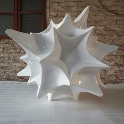Seed stainless steel sculpture mirror and paint spot can be customized sculpture proportion