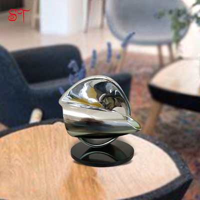 Mall Mobius Band Mirror Polished Stainless Steel Sculpture Strip Ornaments Hotel Interior Decoration